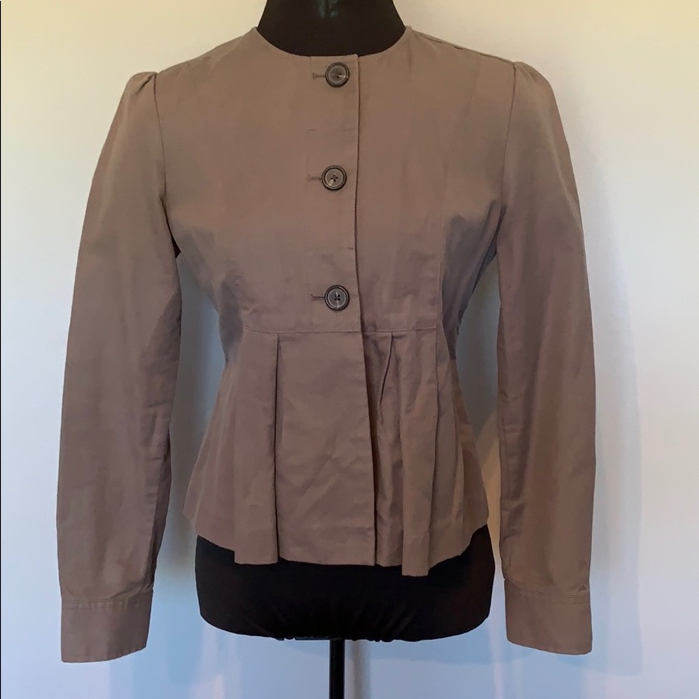 Banana Republic Taupe Jacket, Size 4, GUC